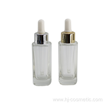 Wholesale dropper bottle 30ml glass square dropper bottles/ essence oil  bottles LOreal bottle with good price